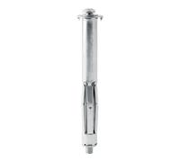 Rapid Taco de Expansión Metálico Ø11 x 80 mm Tornillo M5 x 89, Blíster 10 uds, Especial Pladur y Paredes Huecas