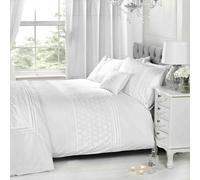 Juego De Funda Nórdica Individual Floral Blanca Everdean Ropa De Cama De Lujo
