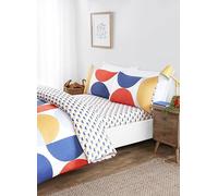 Rapport Home Baltimore - Juego de Ropa de Cama matrimonial de Microfibra, Funda nórdica Reversible y sábana Bajera Ajustable con Fundas de Almohada a Juego