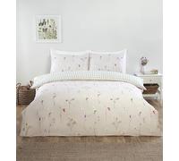 Rapport Home Niamh - Juego de Ropa de Cama matrimonial de Microfibra, Funda de edredón Reversible y sábana Bajera Ajustable con Fundas de Almohada a Juego