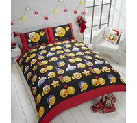 Rapport - Juego de Funda nórdica Iconos de Navidad, Multicolor, Cama Individual