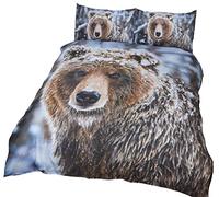 Rapport Oso de Peluche Grande Set de Funda de edredón, Multicolor, King