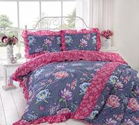 Rapport Sapporo Volante edredón Set, Morado, Doublé