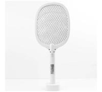 Raqueta anti insectos con base 3200V 52cm Pala Mata mosquitos Recargable Productos electrónicos y antimosquitos Lampara UV