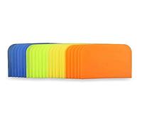 Rascador de masa simple para masilla de masa, tarjeta o cortador de pan de masa para hornear de plástico, raspador para alisar la masa Material flexible… (6) (24)