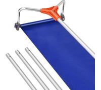 Rascador de nieve para techos, con hoja de aluminio de 27 cm, raspador de nieve ajustable para techos de 1.25 a 5.24 metros, con ruedas y deslizador, herramienta ligera para la eliminación de nieve, i