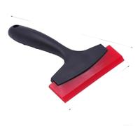 Rascador de plástico para coche para aplicación de película y limpieza de cristales con escobilla de agua, mango ergonómico para un uso cómodo y eficiente (tamaño grande)