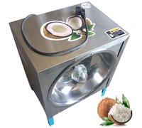 Rascador eléctrico de coco, 300 W, 1 pieza/min, máquina ralladora de coco comercial, cepilladora de carne de acero inoxidable para restaurantes, panaderías y cocinas