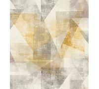 Rasch Linares 617948 - Papel pintado no tejido (10,05 m x 0,53 m), color amarillo