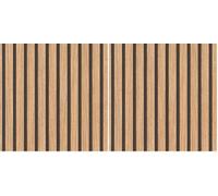 Rasch Papel pintado 278408 -con aspecto de madera, paneles de madera 3D en aspecto moderno Skandi (10,05 x 0,53 m) (Paquete de 2)