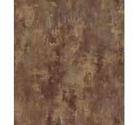 Rasch Papel pintado de fieltro Wischtechnik - Papel pintado de vinilo estilo industrial Uni en marrón para un ambiente urbano - resistente y lavable - 10,05 m x 0,53 m