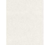 Rasch Papel pintado no tejido con estructura de enlucido, color blanco para un ambiente elegante - Fácil de empapelar y pintar - 10,05 m x 0,53 m