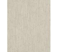 Rasch Papel pintado no tejido efecto madera 'Deco Style' - Papel pintado texturizado Uni en beige verde para un ambiente urbano - Fácil de empapelar y pintar - 10,05 m x 0,53 m