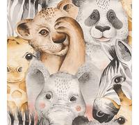 Rasch paperhangings Bambino XIX 252521 - Papel pintado para pared (10,05 x 0,53 m), color marrón y gris