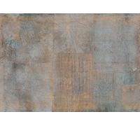 Rasch WTD 364194 - Papel pintado fotográfico sobre fieltro (3 x 4,24 m, aspecto metálico, aspecto oxidado), color gris y marrón