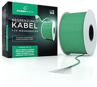 RASENWERK® - Cable de delimitación universal para robots cortacésped - Cable de delimitación para cortacéspedes - Cable de cobre estañado - Accesorios para robots cortacésped - Fabricado en Alemania –