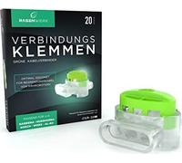 RASENWERK® - Conectores de cable para robots cortacésped, cables de delimitación. - Terminales de conexión con relleno de gel impermeable. - Compatible con marcas como Gardena, Husqvarna, Worx, Bosch.