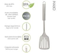 Rasera cocina acero inoxidable 7,5 x 35,5 (alt.) cm.