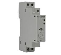 RASMACOR | Interruptor Horario Astronómico Digital WiFi RLJ-008 | Reloj Diario/Semanal - Multifunción con Reserva WiFi 1CH 16A | CA/CC 48-240 V (CA 50/60 Hz) | 1 Módulo | Dimensiones 65x90x18 mm