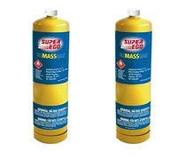 RASMACOR | Pack 2 Unidades Super Ego | Cartucho Romassgas | SEH024600 | Mezcla estabilizada de Gas metil-acetileno con propadieno | 35% más rápido Que el propano