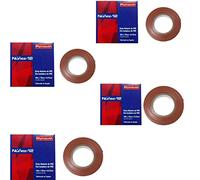 RASMACOR | Pack 4 unidades Cinta aislante Marron de PVC Nuñez-Plymouth 5089 | 20m x 19mm x 0,15mm | Autoextinguible | Para todo tipo de aplicaciones mecánicas y eléctricas