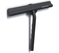Raspador de ducha Minismus de 21 cm con soporte magnético: ideal para limpiar duchas, baños, azulejos, espejos y ventanas. Se adhiere sin necesidad de taladrar