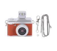 RASTKY Cámara de Llavero Vintage 1080P Pequeña Cámara Digital, Grabadora de Vídeo Retro Portátil para Viajes con Pantalla a Color de 0,96 Pulgadas