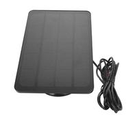 RASTKY Cargador de Panel Solar para Cámara, 10 W, IP66, Resistente Al Agua, para Doorbell Video Doorbell 3, Panel Solar de Montaje Flexible con Cable de 9,8 Pies para 4 Plus (CSP4W-U-B)