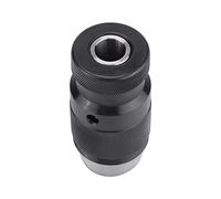 RASTKY Portabrocas sin Llave de Acero de 1/2"para Taladro Eléctrico de Torno, Autoajustable, Cojinete de Empuje único, Apriete Manual, Mayor Fuerza de Sujeción, Portabrocas para Taladro Eléctrico