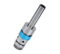 RASTKY Portabrocas Telescópico con Función Flotante, Portaherramientas de Vástago Recto para Torno CNC, Acero de Alta Dureza, Mandril ER20, Machos de Roscar M2 (GS-TER20A-D20)