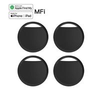 Rastreador antipérdida para Apple Airtag, repuesto a través de encontrar mi rastreador GPS Bluetooth para equipaje, buscador de llaves IOS MFi, 1/2 /4 Uds. 1pc