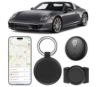 Rastreador GPS para coche sin suscripción para iOS y Android, GPS Tracking Auto, batería de larga duración, IP68 resistente al agua, localizador de imán oculto Smart Tag