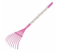 Rastrillo-escoba de metal greenmill modelo 75 cm, ideal para hojas y l