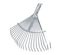 Rastrillo metalico para jardin ancho regulable 31,5 a 43,5 cm. rastril