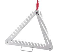 Rastrillo para algas acuáticas de 60 cm (24 pulgadas), de tres lados, plegable. Incluye mango y cuerda de 9 metros (30 pies)