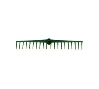 Rastrillo Recto plastico Verde 20 puas sin Mango mg2134