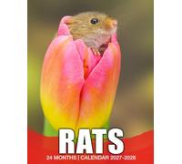 Rats Calendar 2027 - 2028: Plan Your Year with Monthly Planner Jan 2027 to Dec 2028, Funny Photography, US Holidays, Perfect for Gifting