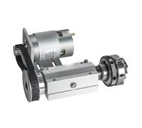 RATTMMOTOR Conjunto de husillo de torno multifunción sin alimentación 895 con motor rotativo para carpintería, mandril de motor de husillo de 50 mm para máquina de amoladora de torno CNC, sierra de