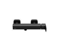 Ravak 10° Free - Mezclador de pared para ducha TD F 032.20, negro X070153