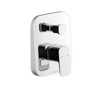 Ravak 10° Free - Mezclador enrasado para bañera TD F 065.00, cromo X070136