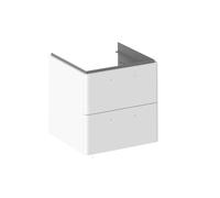 Ravak Balance II - Mueble de lavabo 60x50x47 cm, 2 cajones, blanco X000001814