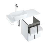 Ravak Balance - Plato fregadero 120x47x2 cm, blanco brillante X000001372
