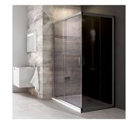 Ravak Blix - Puerta de ducha BLRV2K 90 cm, cristal satinado/transparente 1XV70U00Z1