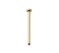 Ravak - Brazo de ducha de techo, 30 cm, oro cepillado X07P1243