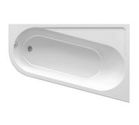 Ravak Chrome - Bañera asimétrica 160x105 cm, derecha, blanca CA61000000