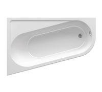 Ravak Chrome - Bañera asimétrica 160x105 cm, izquierda, blanca CA51000000