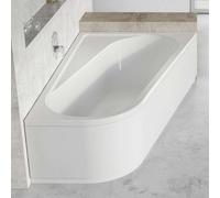 Ravak Chrome - Bañera asimétrica 170x105 cm, derecha, blanca CA41000000