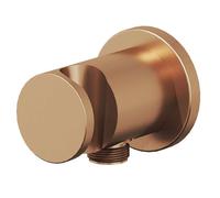 Ravak Chrome - Cuna de pared con soporte, oro rosa cepillado X07P708