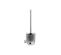 Ravak Chrome - Escobilla de WC de pared, con soporte, cristal/cromo X07P1371