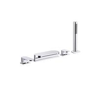 Ravak Chrome - Grifo para el borde de bañera, 4 orificios, cromo X070073
